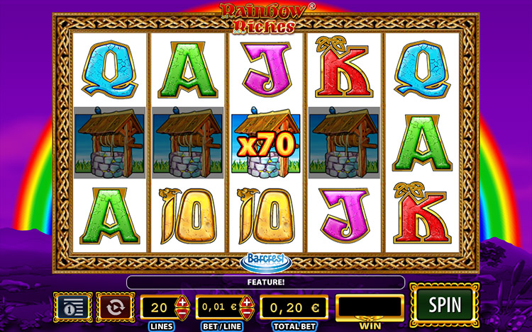 Rainbow Riches Slots SpinGenie