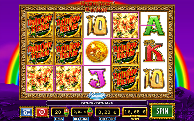 Rainbow Riches Slots SpinGenie