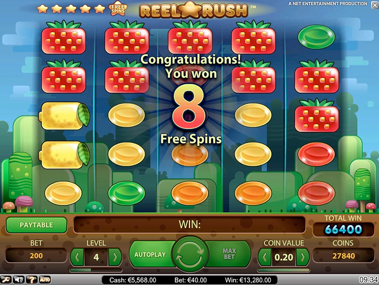 Reel Rush Slots SpinGenie