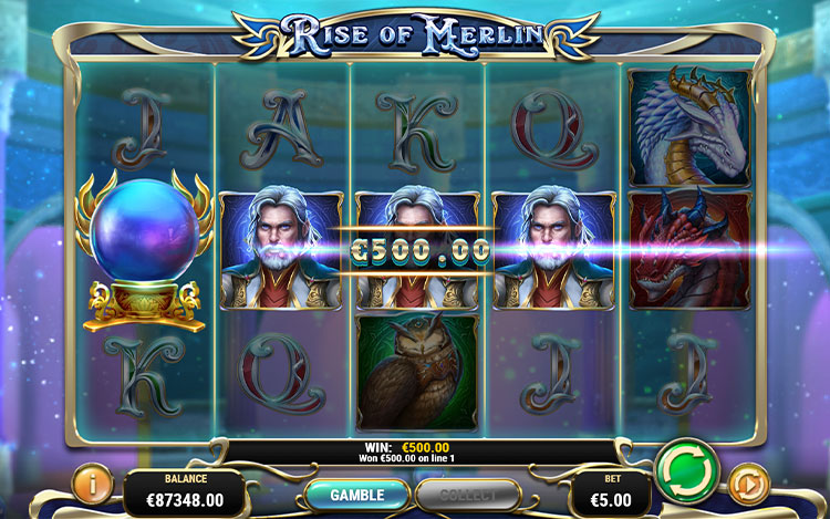 Rise of Merlin Slots SpinGenie