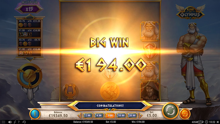 Rise of Olympus Slots SpinGenie