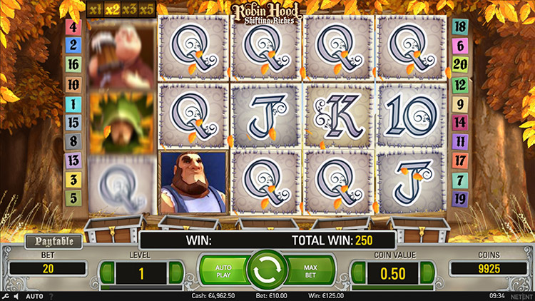 Robin Hood: Shifting Riches Slots SpinGenie