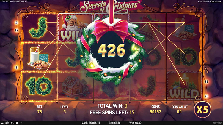 Secrets of Christmas Slots SpinGenie