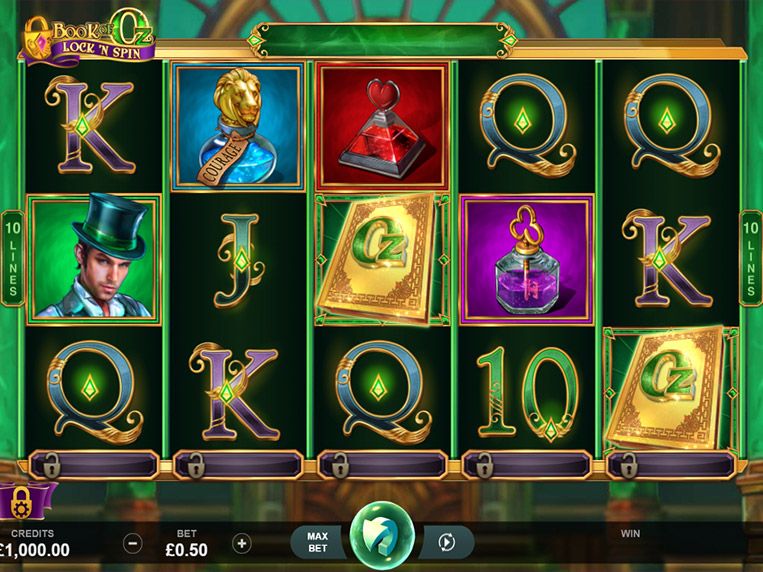 Book of Oz Lock N Spin