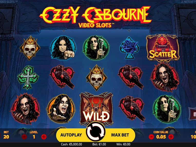 Ozzy Osbourne Video Slot