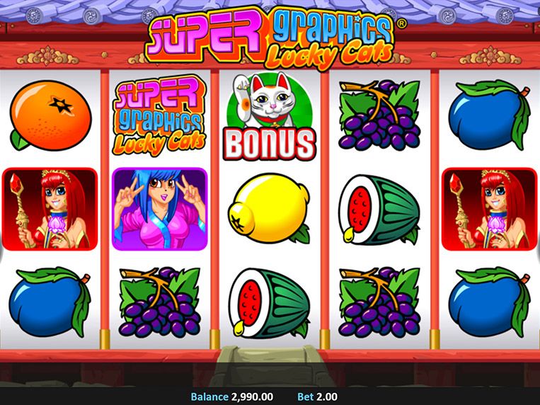 Super Graphics Lucky Cats