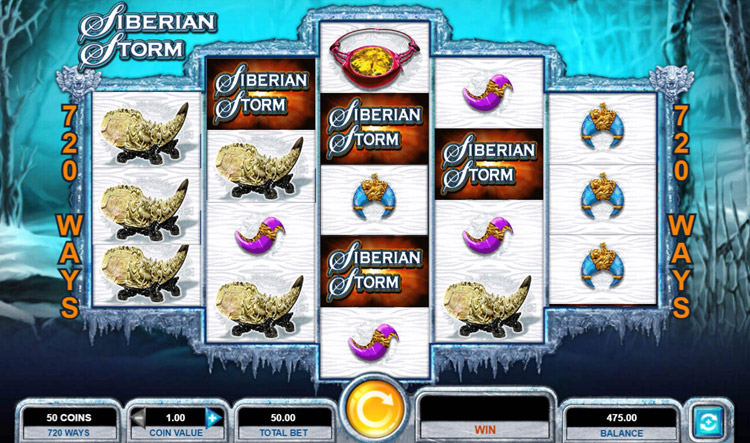 Siberian Storm Slots SpinGenie