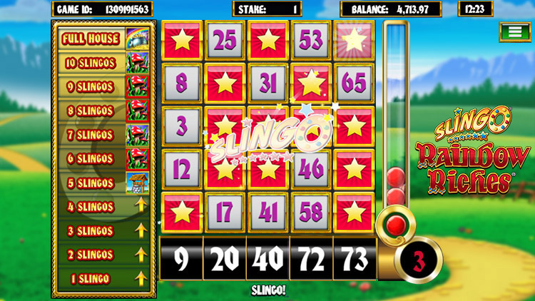 Slingo Rainbow Riches Slots SpinGenie