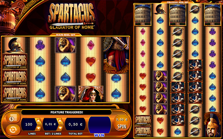 Spartacus Slots SpinGenie