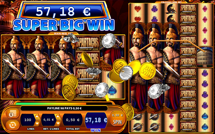 Spartacus Slots SpinGenie