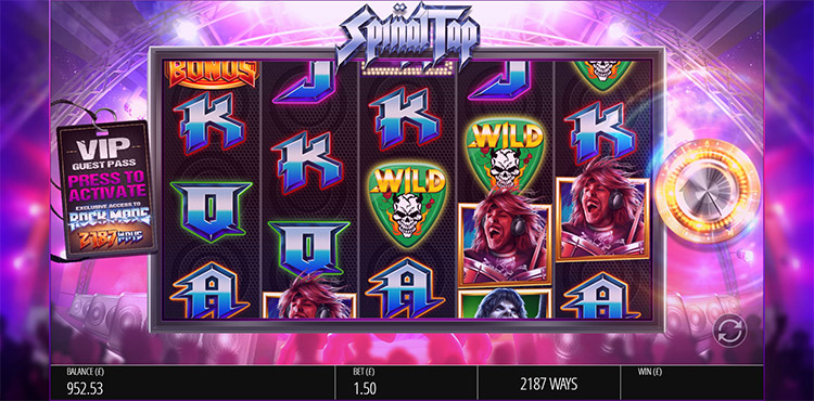 Spinal Tap Slots SpinGenie