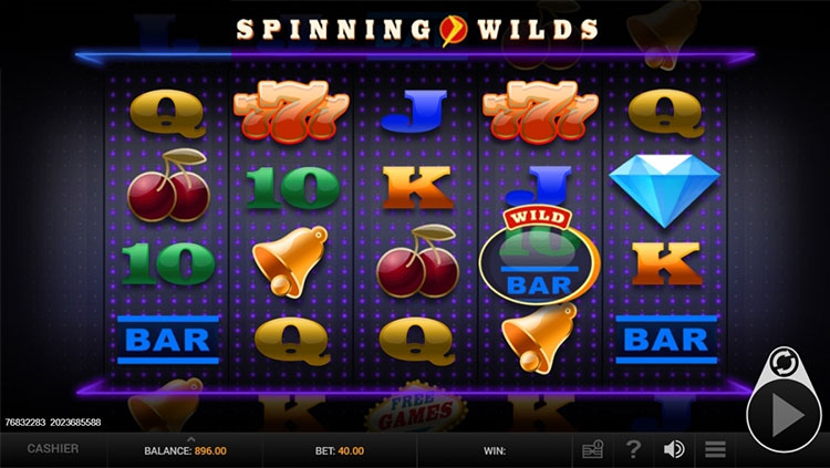 Spinning Wilds Slots SpinGenie