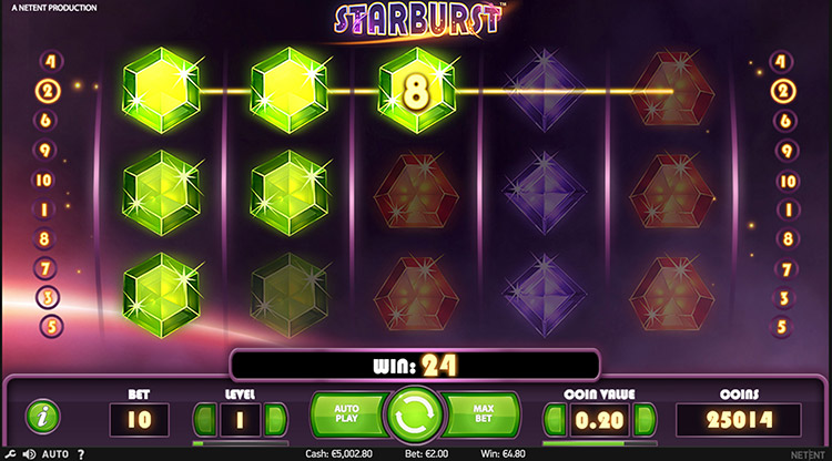 Starburst Slots SpinGenie