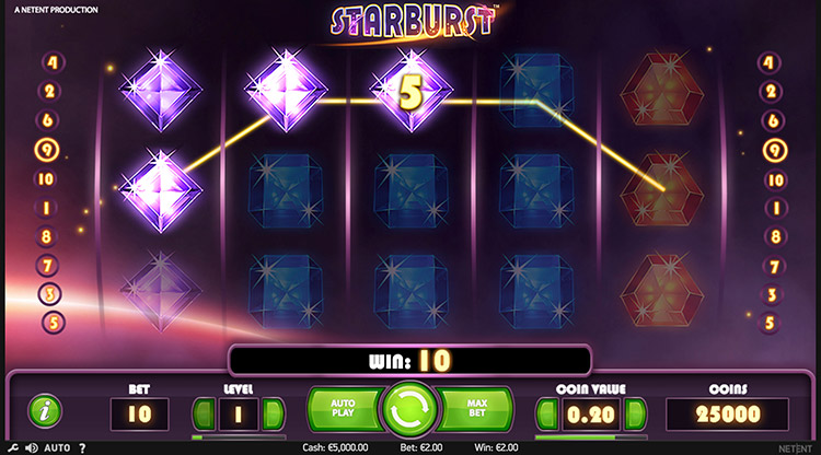 Starburst Slots SpinGenie