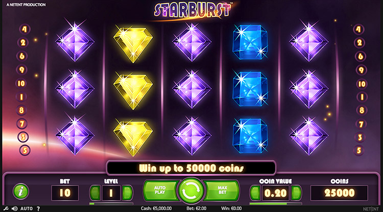 Starburst Slots SpinGenie