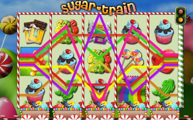 Sugar Train Slots SpinGenie