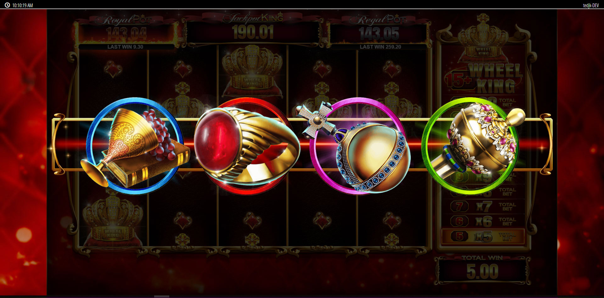 Ted Jackpot King Slots SpinGenie