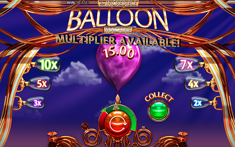 The Incredible Balloon Machine Slots SpinGenie