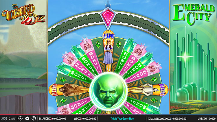 The Wizard of Oz Emerald City Slots SpinGenie