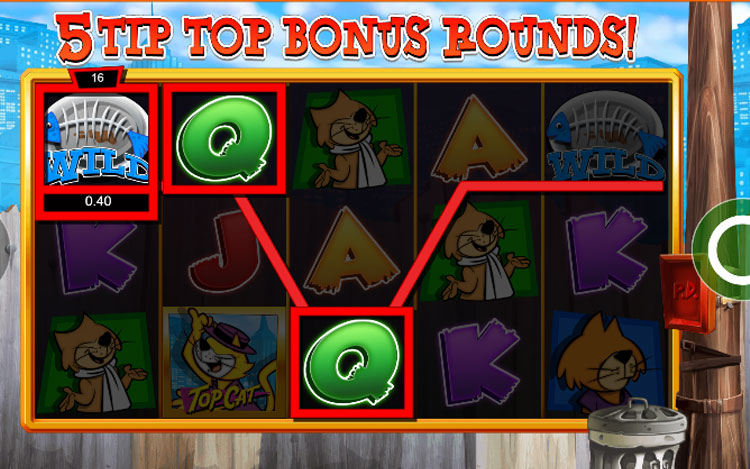 Top Cat Slots SpinGenie