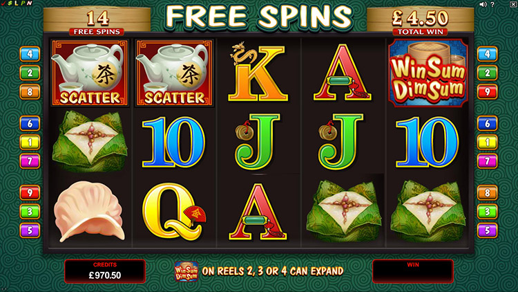 Win Sum Dim Sum Slots SpinGenie