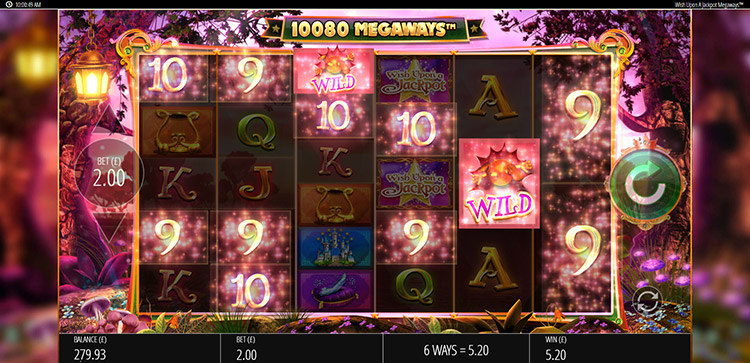 Wish Upon a Jackpot Megaways Slots SpinGenie