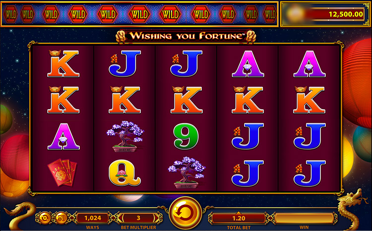 Wishing You Fortune Slots SpinGenie