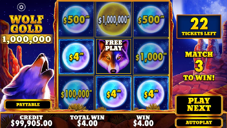 Scratch Wolf Gold 1,000,000 SpinGenie