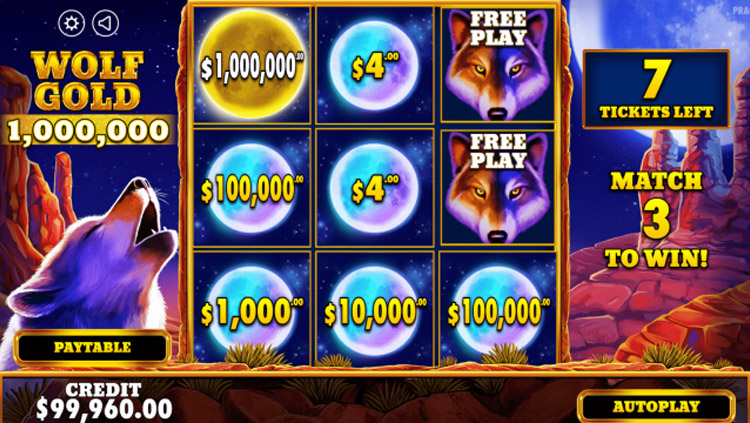 Scratch Wolf Gold 1,000,000 SpinGenie