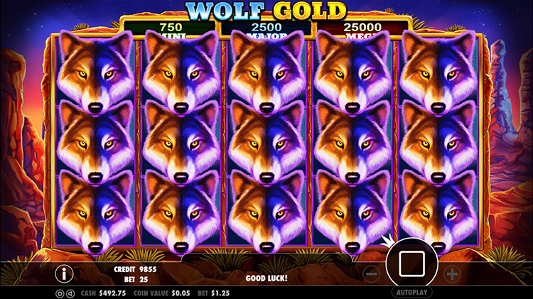 Wolf Gold Slots SpinGenie