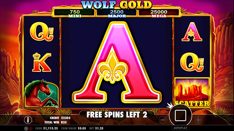Wolf Gold Slots SpinGenie