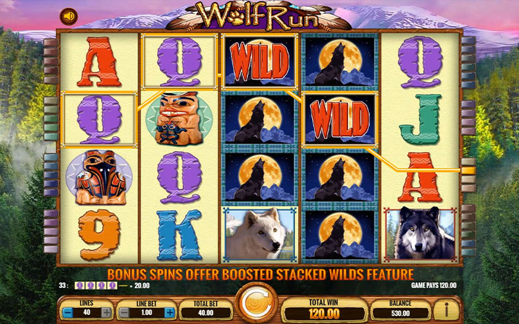 Wolf Run Slots SpinGenie