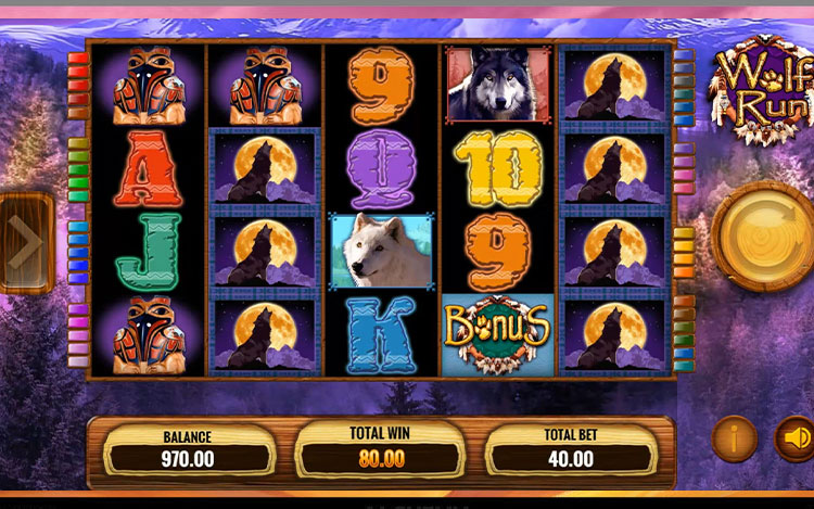 Wolf Run Slots SpinGenie