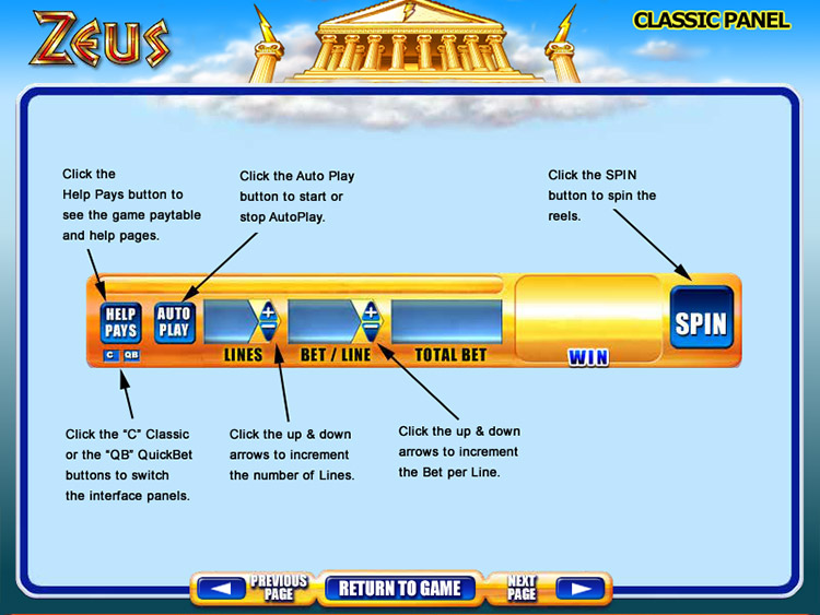 Zeus Slots SpinGenie